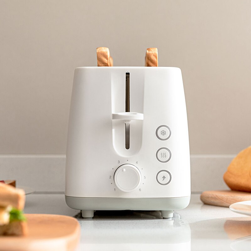 Dubbele Functie Ontdooien En Bakken Brood Rvs Elektrische Broodrooster Ontbijt Snelle Maker