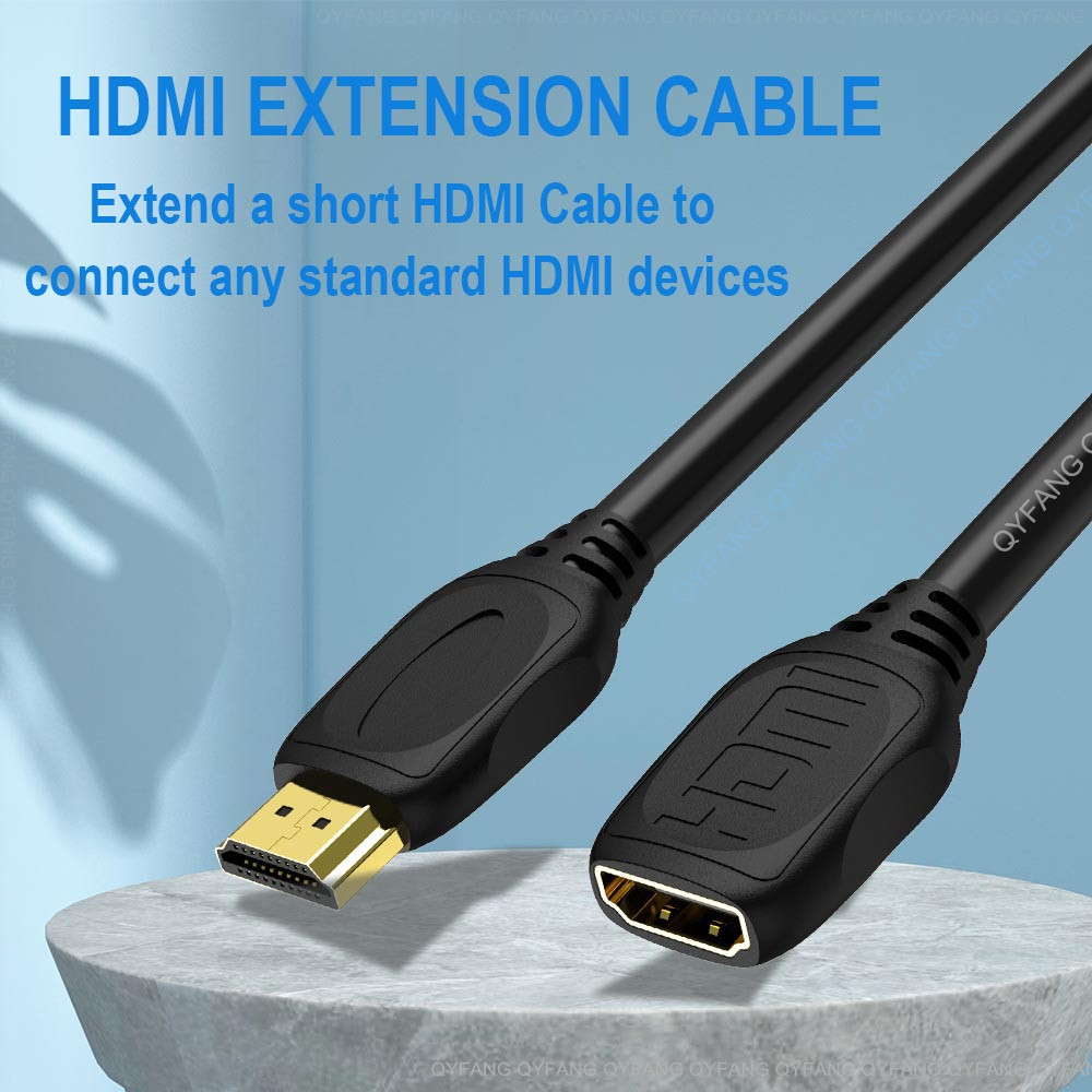 Przedłużacz zgodny z HDMI 8K Kabel zgodny z HDMI 2.1 Kabel męski na żeński do przełącznika HDTV PS4 Przedłużacz kompatybilny z HDMI