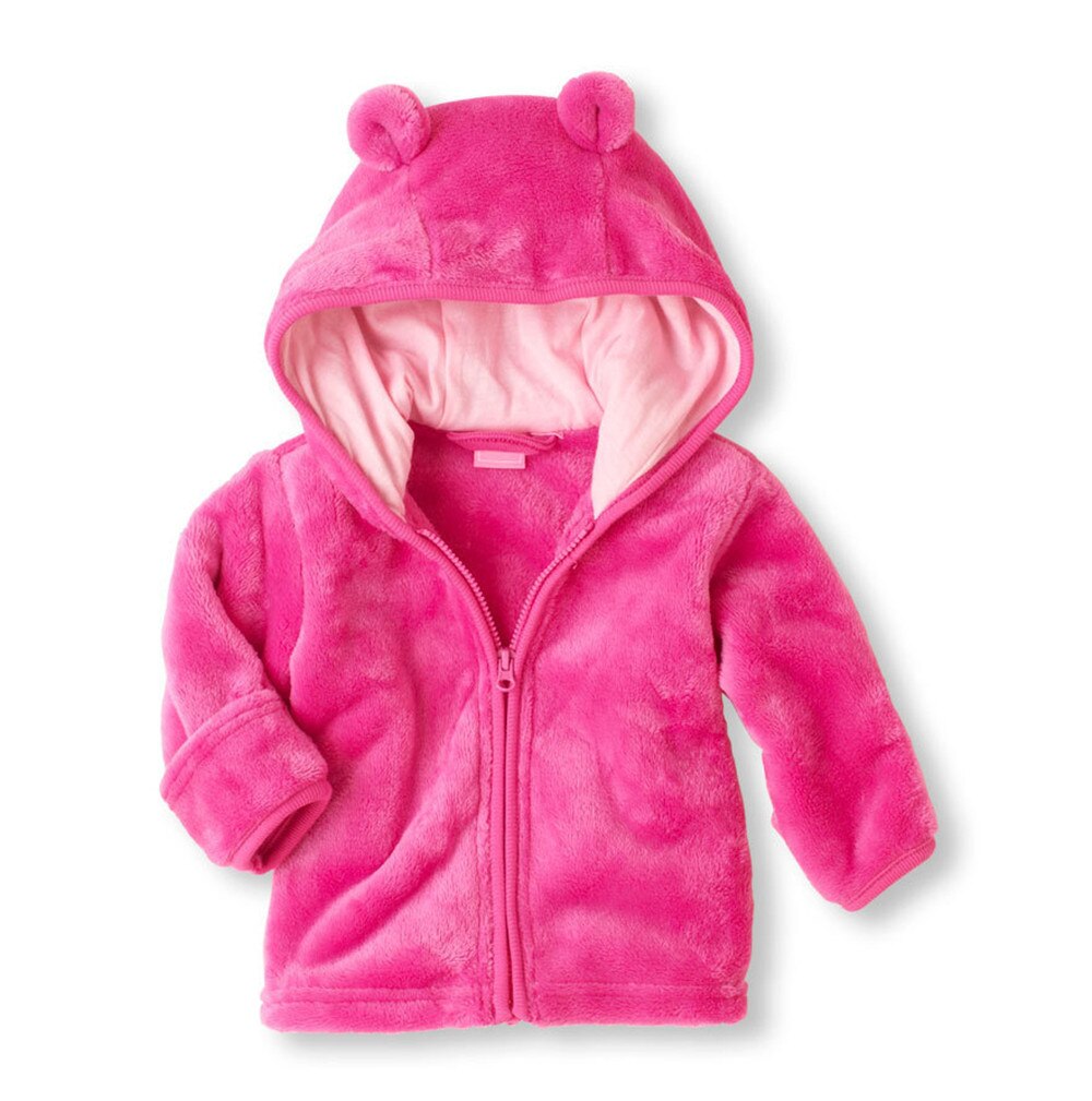 Baby Herbst Winter Ohren Mit Kapuze Jacke für Neugeborene Baby Warme Mäntel Oberbekleidung freundlicher Jungen Mädchen Kleidung Kleidung Jacken 3-24M