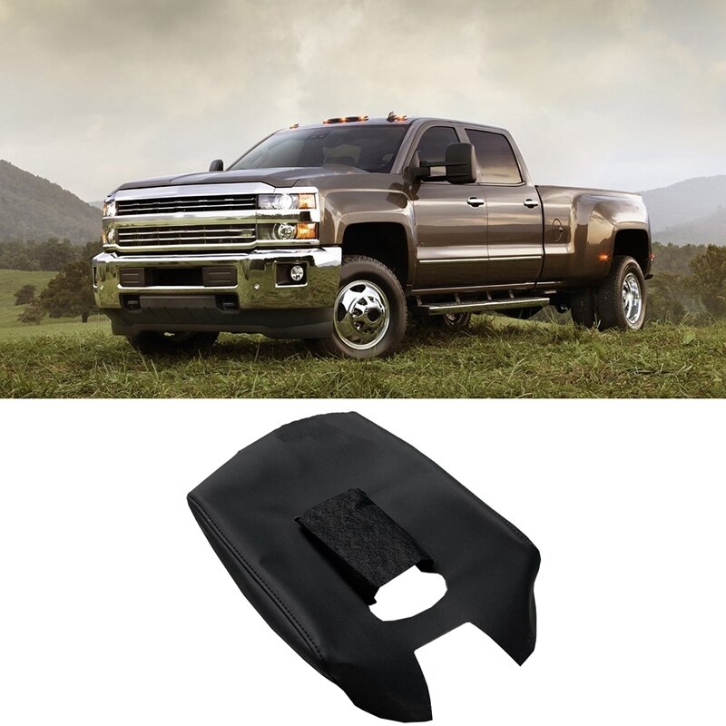 Midtkonsoll armlene skinn syntetisk trekk til chevrolet silverado sierra