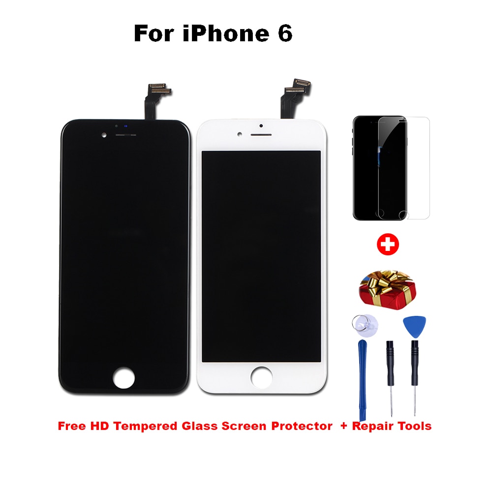 AAA + + + Display LCD Per iphone 6 schermo 6 S 6Plus Touch screen di Ricambio No Dead Pixel Display LCD montaggio iphone 6 lcd