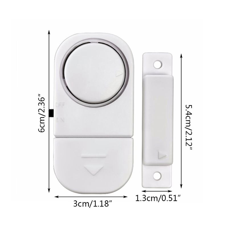 Golden Security 90dB Wireless Home Window Door Burglar Security Alarm System Magnetic Sensor for Home Security System