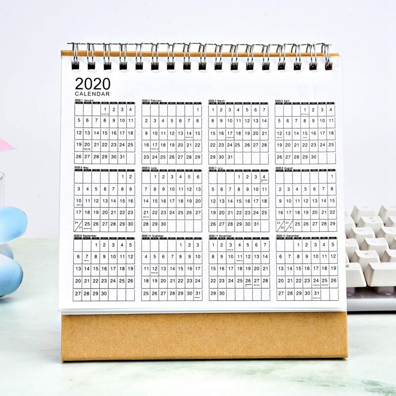 Desktop Muur Kalender Maandelijkse Plan Dagelijks Schema Planner Kawaii Schoolbenodigdheden-S