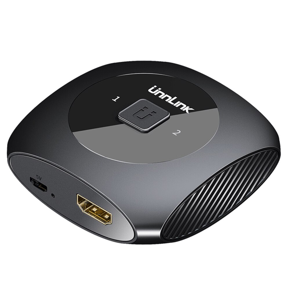 Switcher Splitter Per PS4 Xbox Switcher/Splitter HDMI A 3 Porte 1080P - Per TV, PS4, Xbox, Con Supporto HDCP Dual Split Wifi