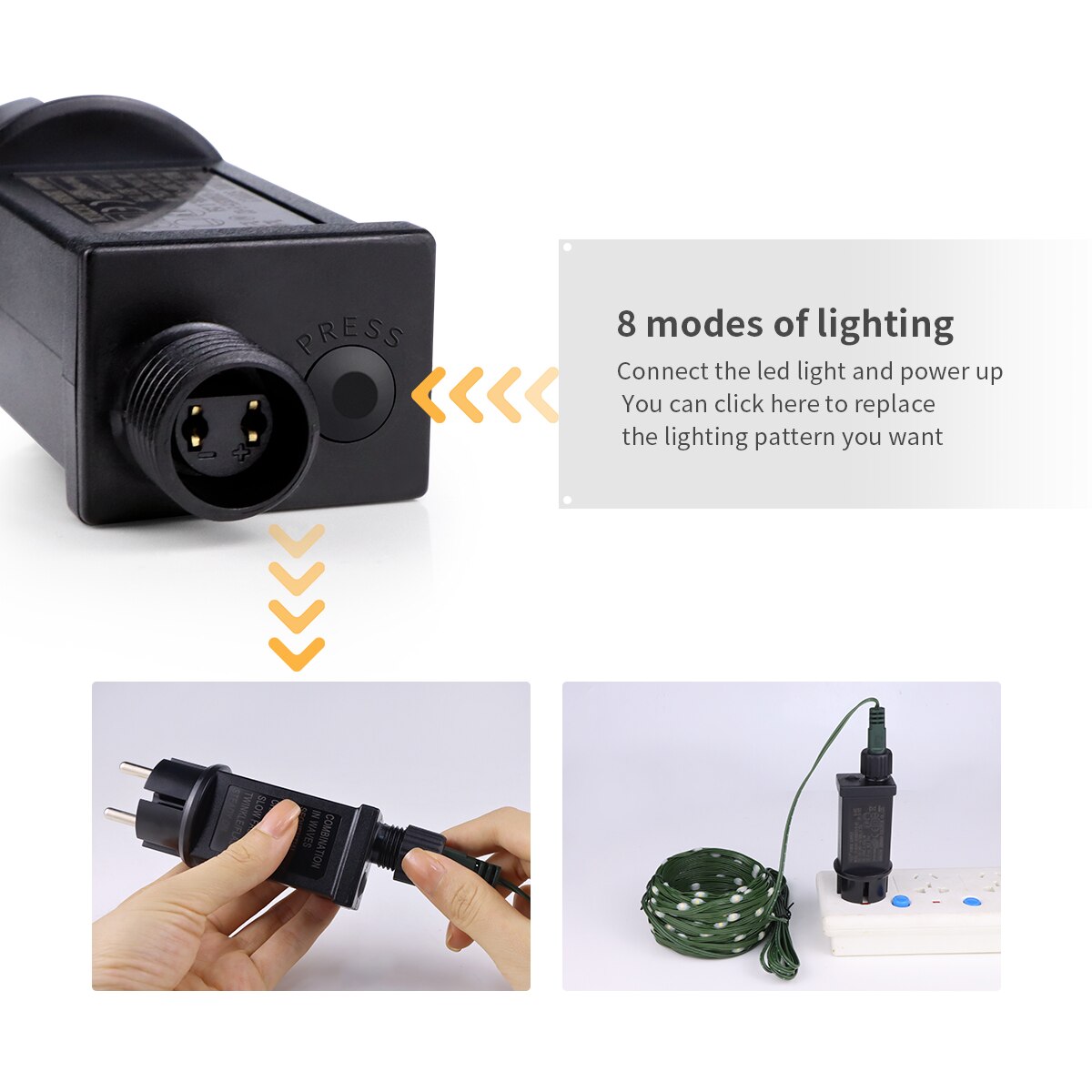 30M 20M 50M 10M 100M LED Schnur Licht 24V RGB warm Weiß Wasserdichte draussen girlande Weihnachten Dekoration Garten Weihnachten Lichter