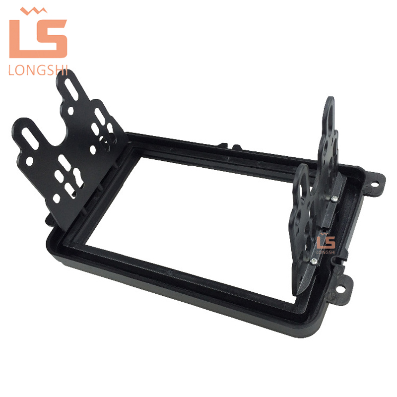 Doble 2 Din Fascia para Seat Altea Radio LHD, Panel estéreo, montaje de tablero, embellecedor de instalación de Marco facial, 2 Din