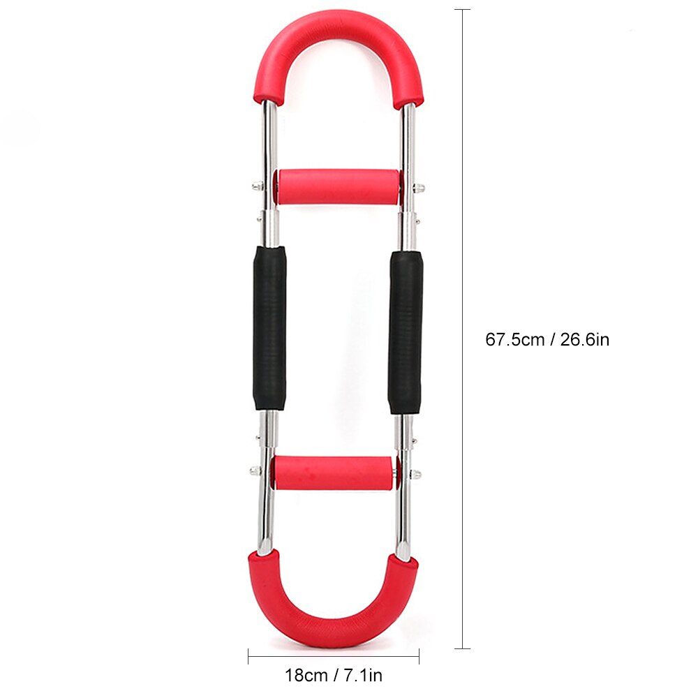 Tykkere arm styrke maskine u-type bryst ekspanderarm styrke bar bryst muskel fitness arm træningsudstyr arm motioner