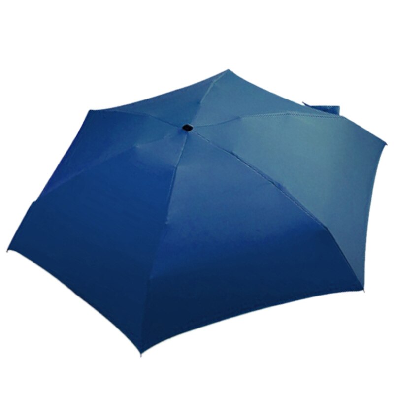 Pocket Umbrella Mini Folding Sun Umbrella Sun Umbrella Foldable Umbrella Mini Umbrella Travel Umbrella: Navy Blue