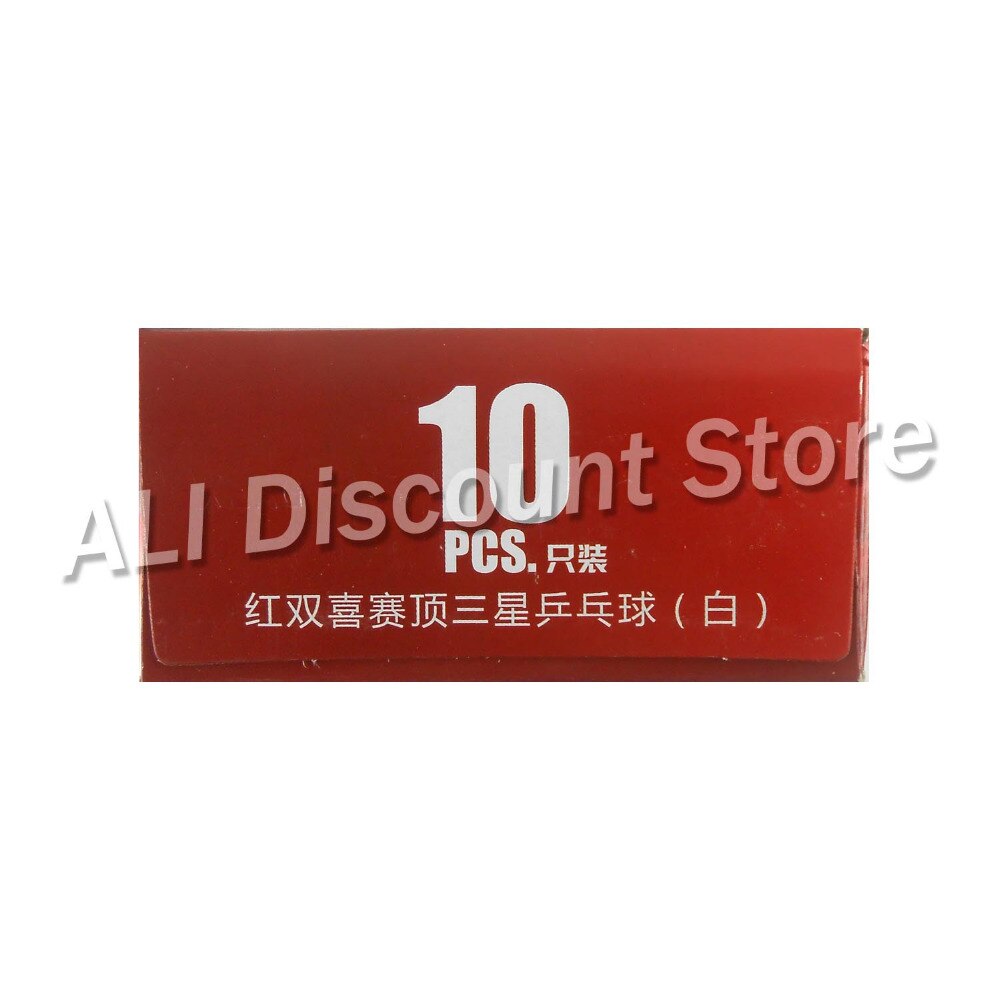 DHS D40 + 3 gwiazdki preferowane piłeczki robić tenisa stołowego ABS