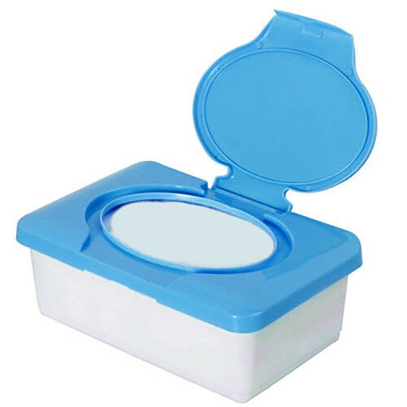 Droog Nat Tissue Papier Doos Plastic Case Real Tissue Case Babydoekjes Servet Druk Pop-Up Thuis tissue Houder Accessoires
