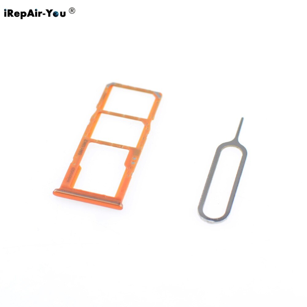 1 Set SIM Card Micro SD Houder Slot Lade Voor Samsung Galaxy A50 A30 Sim Card Holder Slot Tray vervanging Deel Met Eject Pin