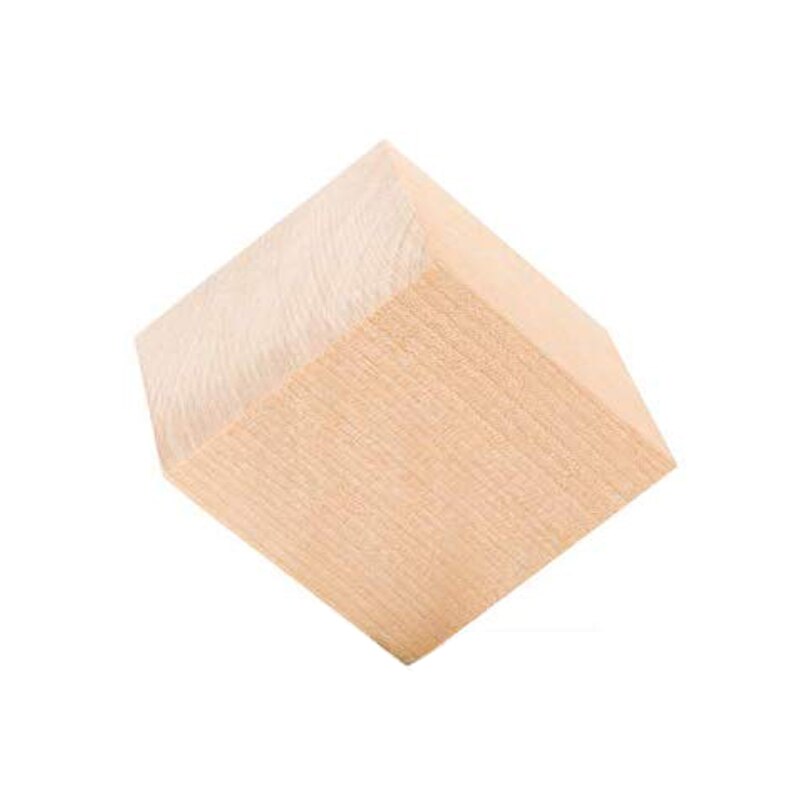 15/20/25MM Small Wooden Cubes Unfinished Wood Blank Square Blocks DIY Embellishments Crafts Scrapbooking Nordic Home Decor