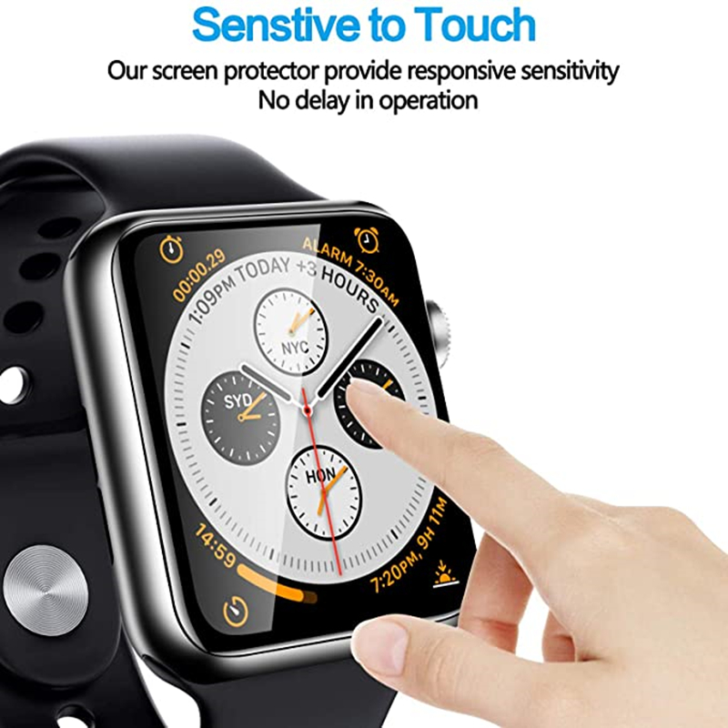 Screenprotector voor Apple Watch-serie 10 9 8 45 mm 41 mm 44 mm 7 Ultra 49 mm HD Geen glas Volledige film iWatch 6 5 4 se 40 mm 42 mm 46 mm