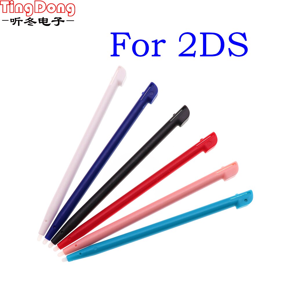TingDong Plastic Stylus Pen Game Console Screen Touch Pen Set for Nintend 2DS Lapiz Tactil Game Console Accessories