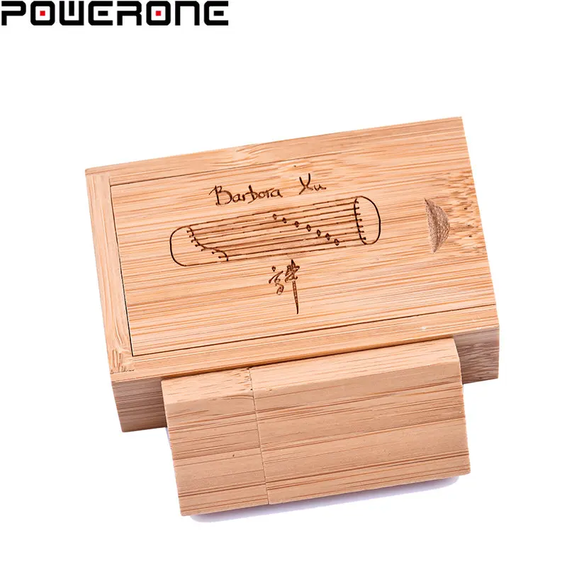 1 Uds. Unidades Flash USB con logotipo personalizado gratis, unidad colgante de bloque de madera de 64GB, unidad de bolígrafo de de boda de 32GB, memoria USB 2,0 de 16GB, 8GB, 4GB