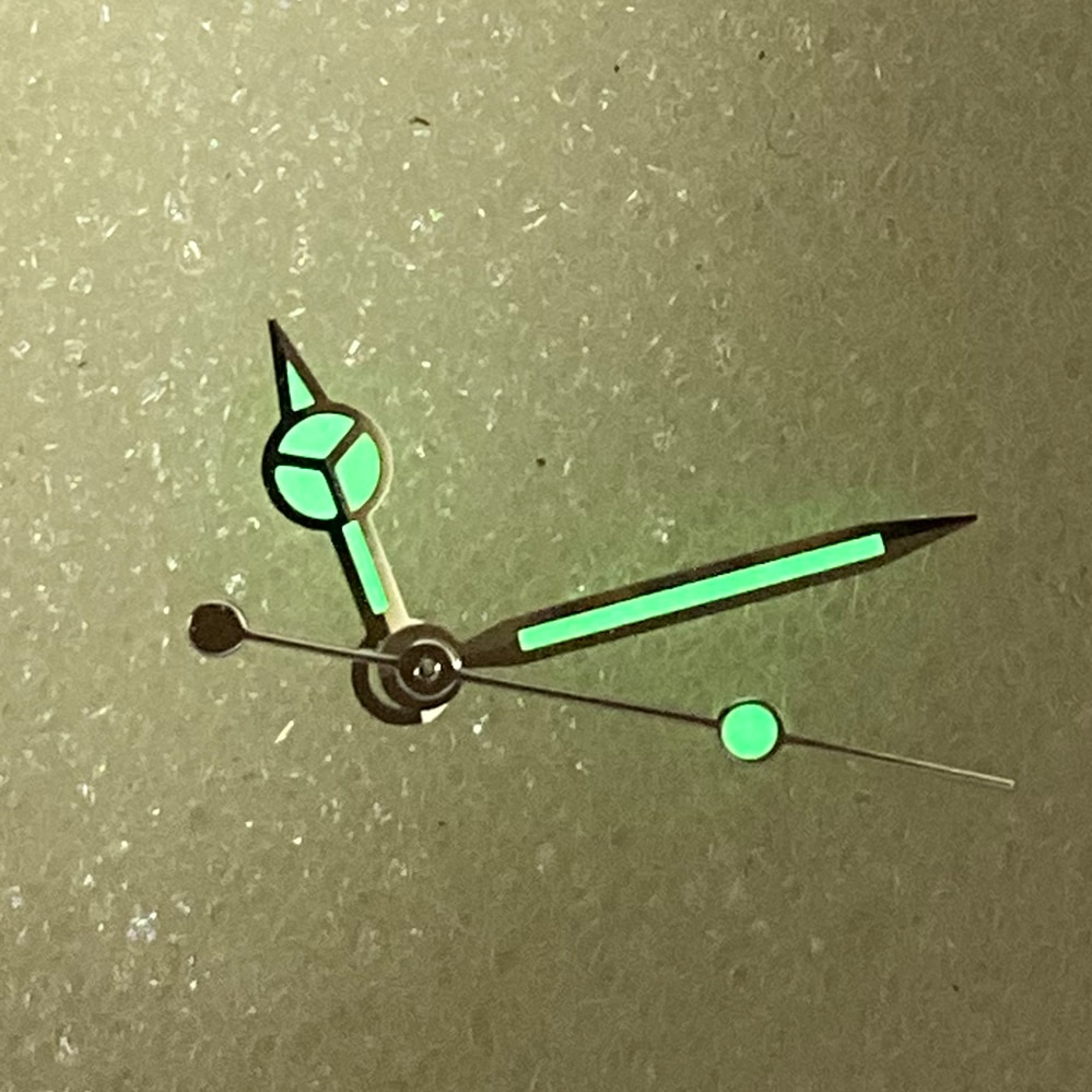 Horloge Accessoires Horloge Handen Groene Lichtgevende Geschikt Voor Japan NH35,NH36 Beweging SS3