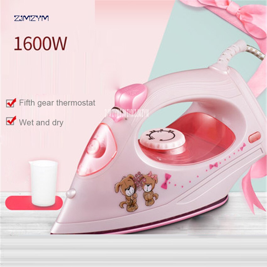 AUX-YD2033-16 Electric Iron Portable Handheld Steam Travel Foldable Irons Steam Temperature Control Voltage 1600W 220V Household