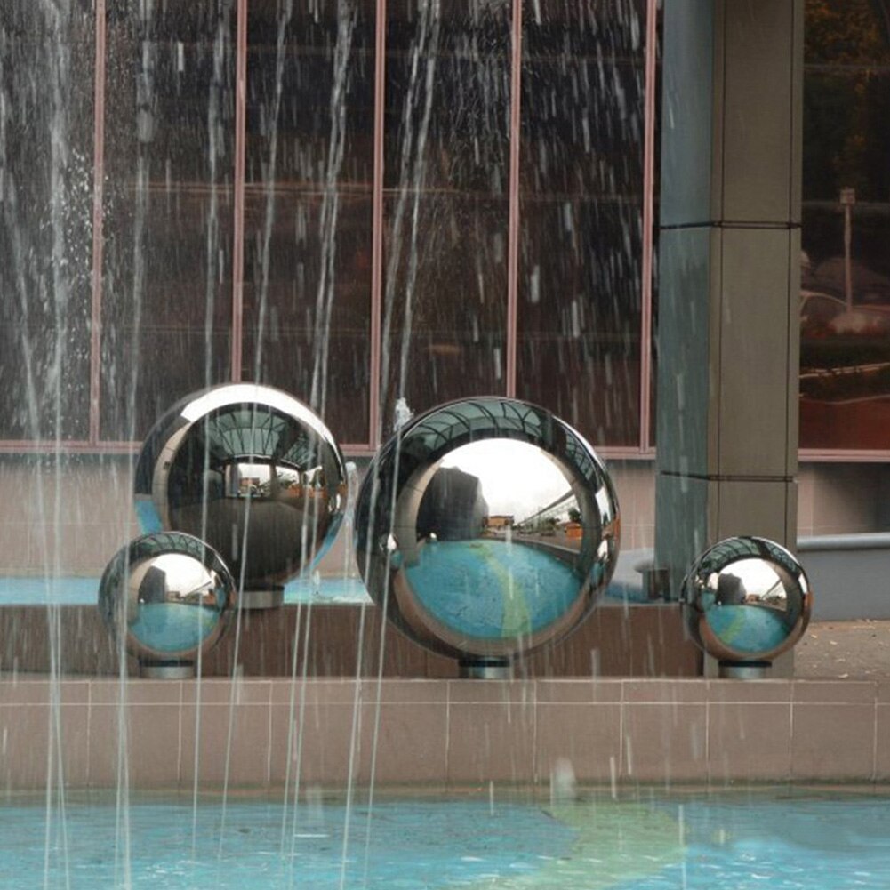 Home Decoration Glitter Disco Mirror Ball Craft Sphere Seamless Stainless Steel Dance Hotel Ornament Party