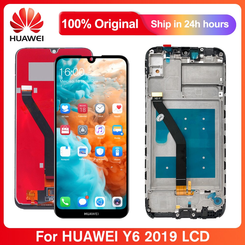 Écran tactile LCD, pièces de rechange, pour Huawei Y6 LX1 LX3 LX1N, Original