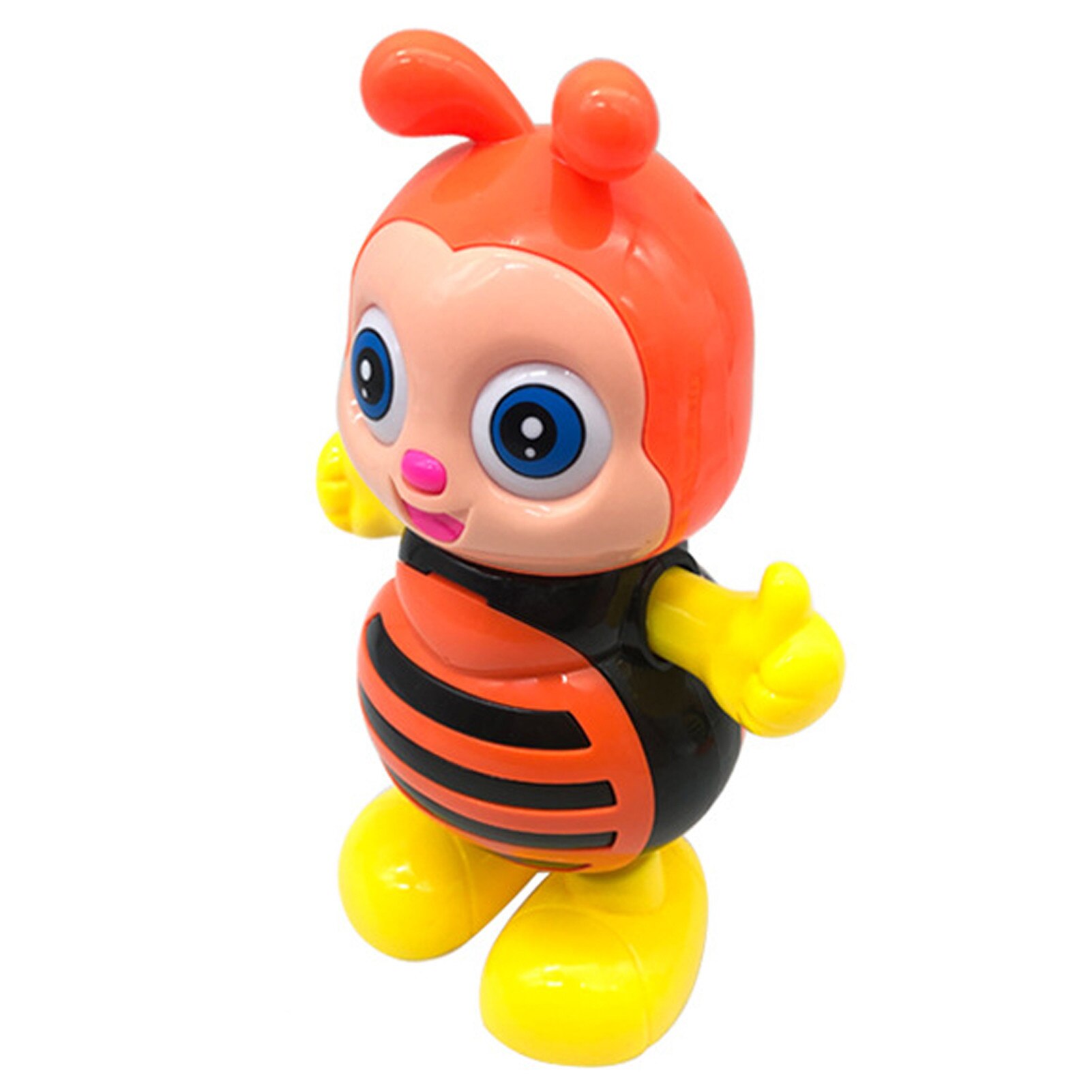Poupée en plastique de dessin animé d'abeille pour enfants, jouet de danse électrique adapté aux enfants de plus de 3 ans