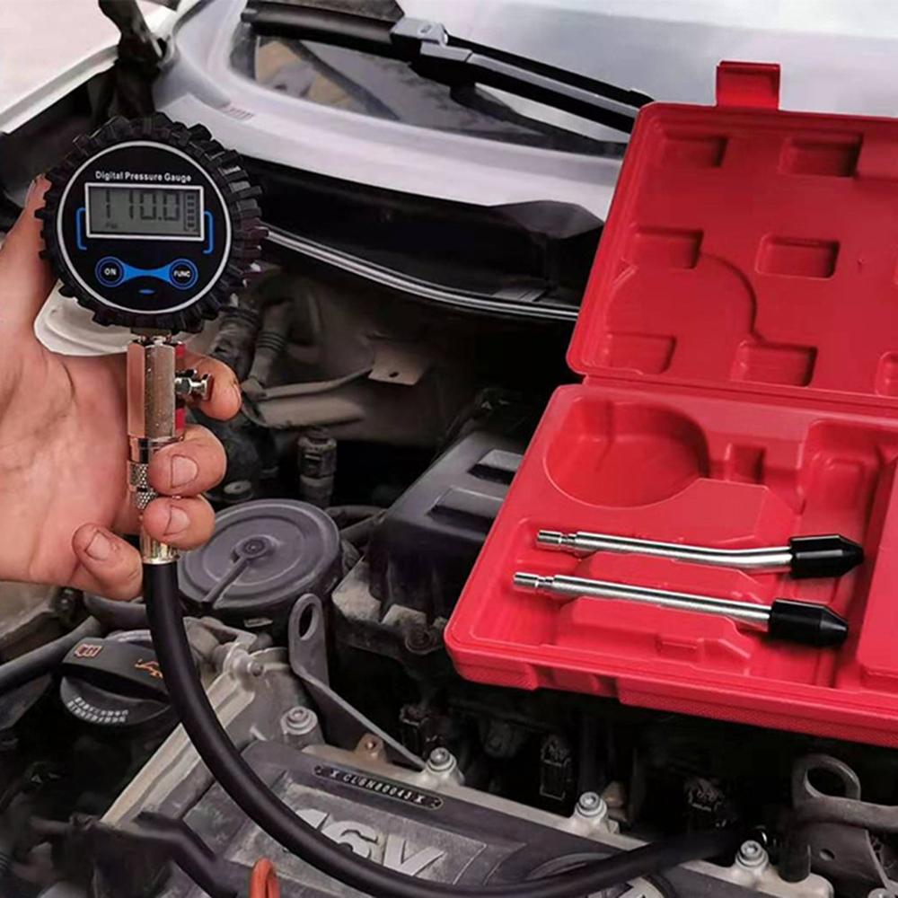 Benzin Engine Compression Tester Auto Benzin Gas Motor Zylinder Automobil Manometer Tester Automotive Test Kit