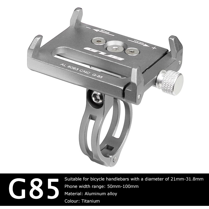 Gub Aluminium Fiets Telefoon Houder Fiets Mobiele Houder Fietsen Telefoon Houder Mtb Accessoires Soporte Mobil Bicicleta: green