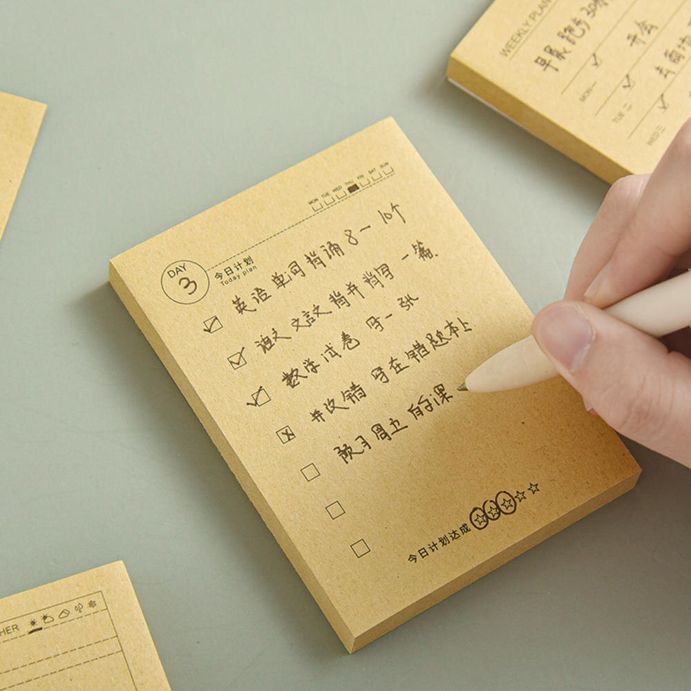 Notsu to do list indexkaartdoos met 50 verticale 3x5 notitiecertificaten | Minimalistische to-do checklist taakkaarten met planner case houder voor bureauopslag en werkproductiviteit
