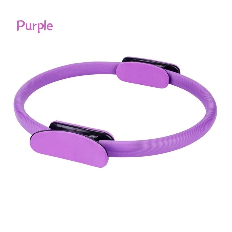 MultifunctionalWeight Loss Yoga Circle Pilates Magic Circle Fitness Equipment: Purple