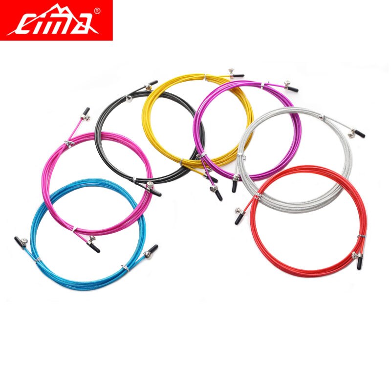 Fil d'acier avec vis pour cordes à sauter, 3m, rechange, Crossfit, câble métallique remplaçable, corde à sauter de vitesse