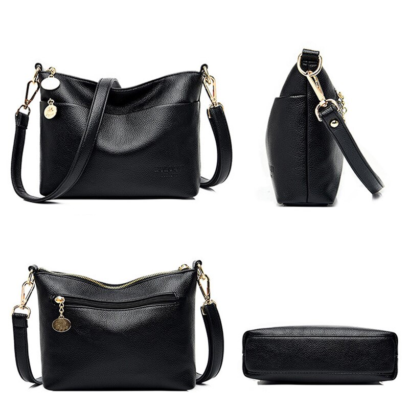 Grote Capaciteit Vrouwen Crossbody Tassen Luxe Handtassen Vrouwen Tassen Lederen Schoudertas Messenger Bags Sac A Main