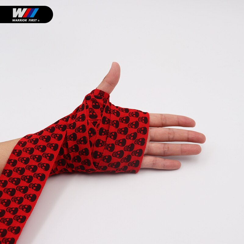 3m/5m Boxen Boxbandagen Schädel Bandage Stanzen Hand wickelt MuayThai MMA Boxen Schulungen Handschuhe Handgelenk Schützen Faust schlagen Handschuhe