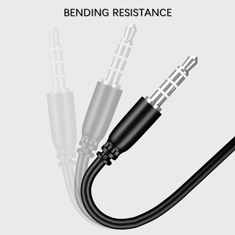 Universal 0.75M - 3.5mm Stereo Mini Headphone Jack Cable Audio Lead Portable Audio & Video Speaker Music Accessories