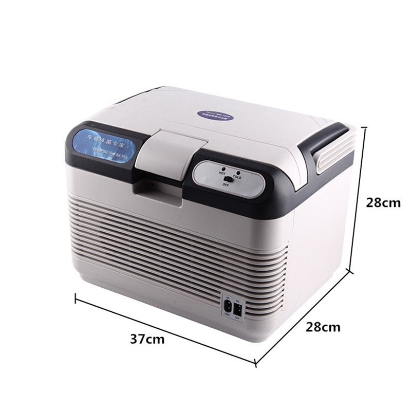 12L Portable Mini Refrigerator 12V/240V Car Camping Home Fridge Cooler/Warmer With 2 Charging Methods with Portable Handle