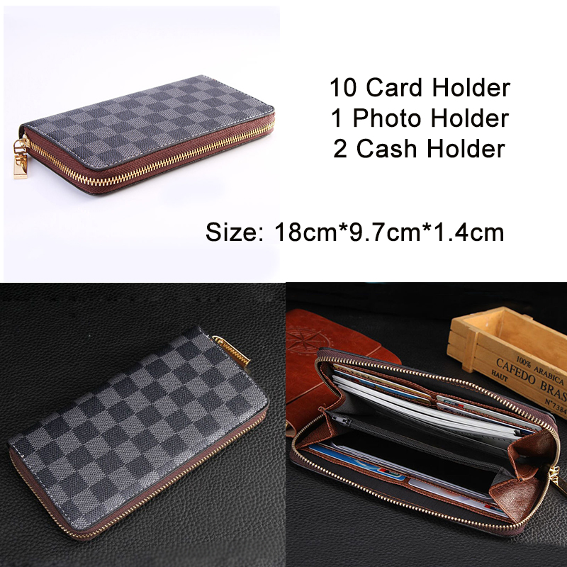 Porte-clés de voiture/pochette porte-monnaie universel porte-clés grande capacité hommes/femmes multi-fonction petit/Long portefeuille: long wallet
