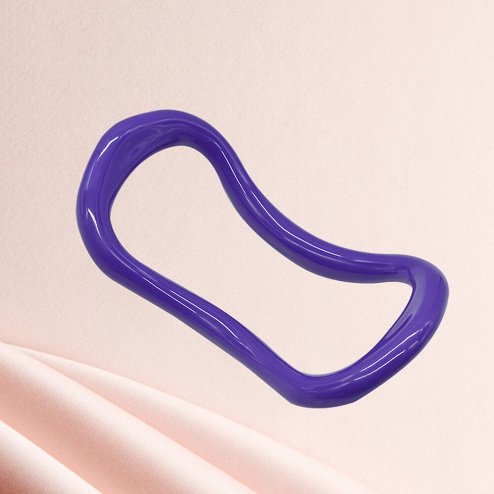 Yoga Ring Pilates Ausbildung Ring Zurück Bein Schmerzen Hause Trainingseinheiten Fitnessstudio für Brust Oberschenkel Arme Ader Erstreckt Sich Stärken ÜSpund Werkzeug: Schwarz