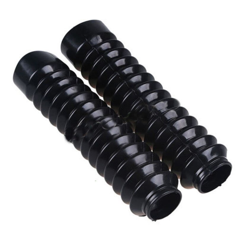 2pcs Modified Motorcycle Front Fork Shock Absorber Dust Cover Prevent Water Rubber Sleeve Motorcycle Universal Motorcycle Parts