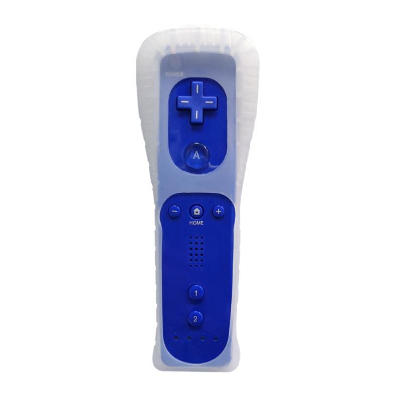 2 In1 remoto inalámbrico Gamepad construido-en movimiento Plus para Wii /wii U para Nin tienden Wii U remoto Joystick de control Joypad: 06