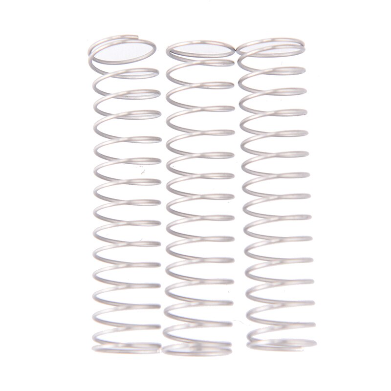 Válvula de pistón de trompeta de , accesorios de resorte, pieza de sustitución, resorte de trompeta, piezas de instrumentos de viento de madera, 3 uds.