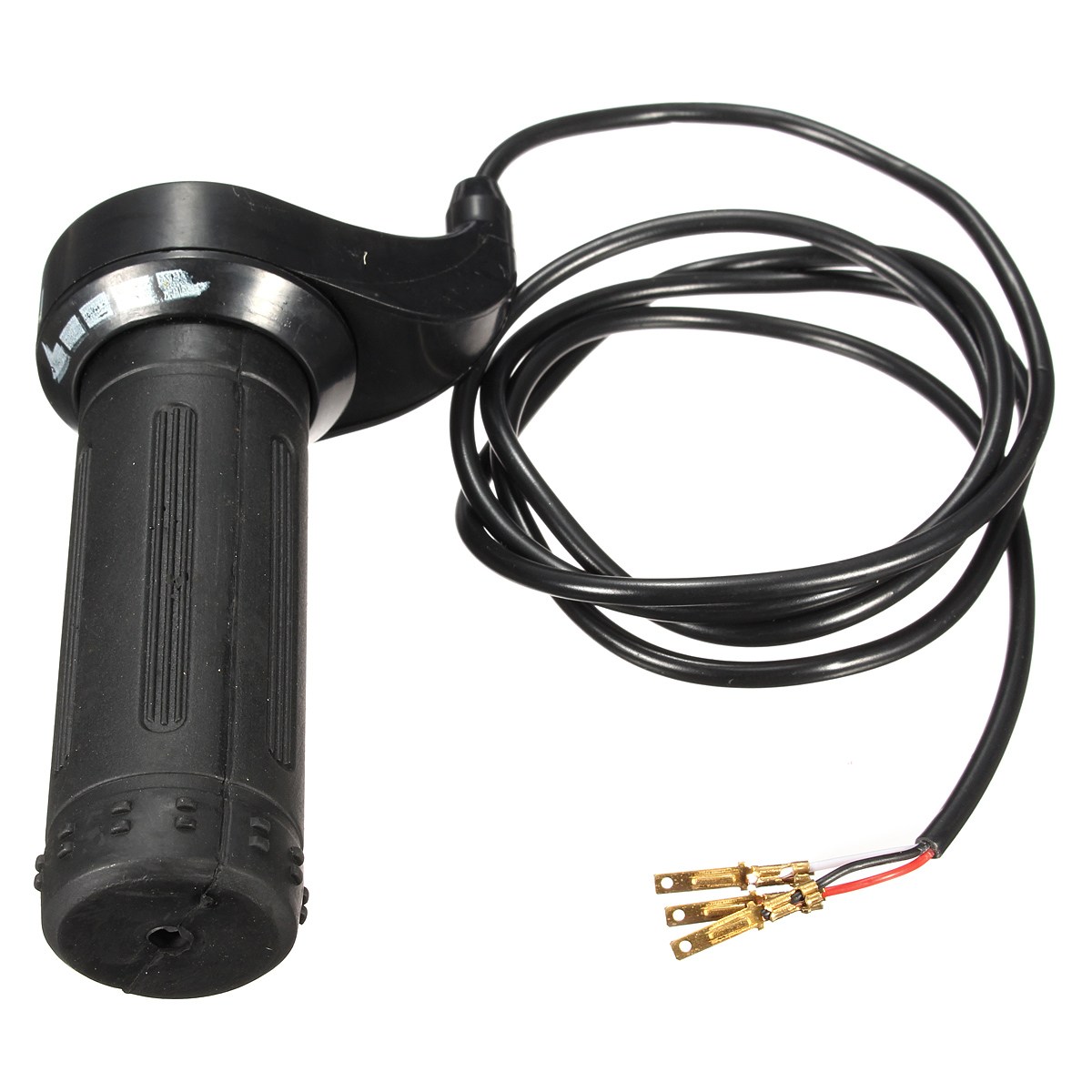 24V 36V 48V 3 Draad Zwart Twist Throttle Grip Universele Voor Electirc Scooter Fiets Fit 7/8" stuur