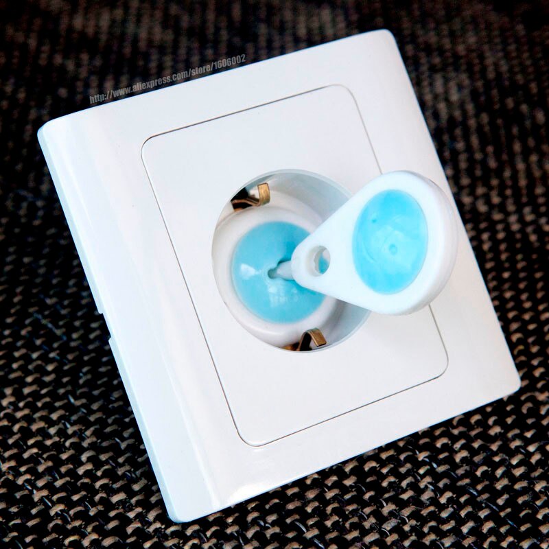 6 Pcs Kinderen Beveiliging Anti Elektrische Shock Socket Beschermkap Stopcontact Voor Voorkomen Elektrische Schokken