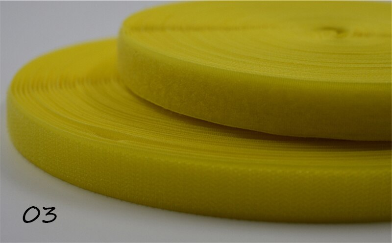 2cm 24m par krog og løkke selvklæbende tape velcro fleksible wrap sko tøj tape nylon sy på trykknapper: 03 24m par