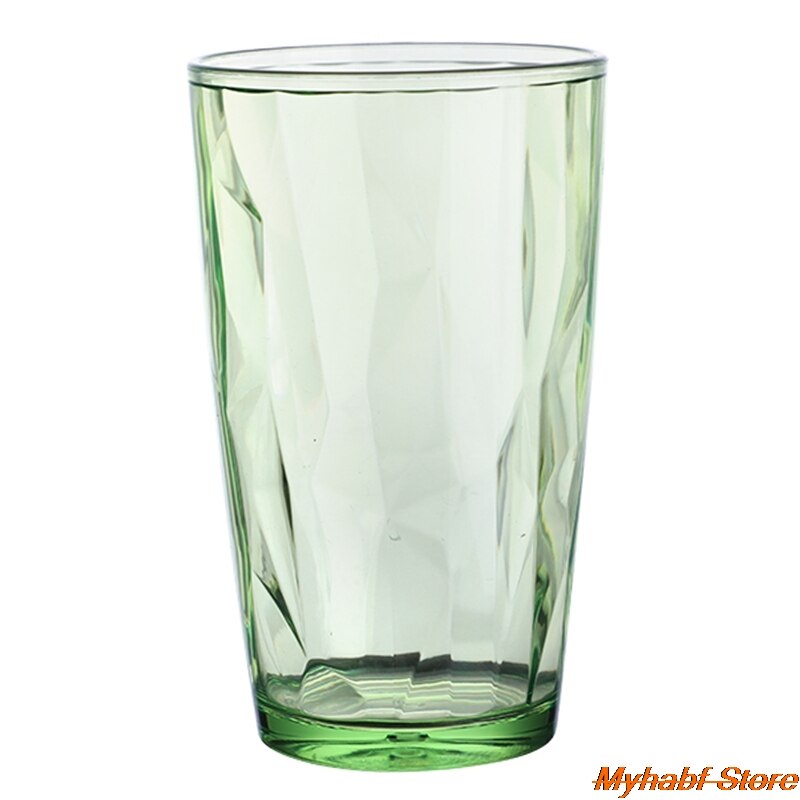 Gobelets en acrylique Transparent, 1 pièce, pour boire du thé, de l'eau, du jus de lait, verres à vin, Bar de cuisine, verres à boisson,: LG
