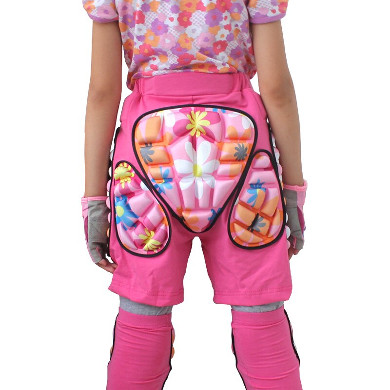 Kids 3D Hip Beschermende Korte Broek Butt Veiligheid Guard Broek Anti-Val Voor Skiën Schaatsen Ed