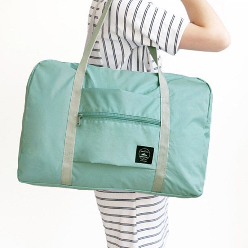 Koreaanse Waterdichte Reistas Grote Capaciteit Draagbare Reistas Opvouwbare Opbergtas Bagage Tas: Blauw