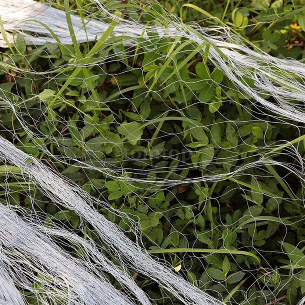 Nylon Multifilament Fishing Gill Net Mesh Hole Net Folding Fishnet Shrimp Net Salvage Network Practical Durable