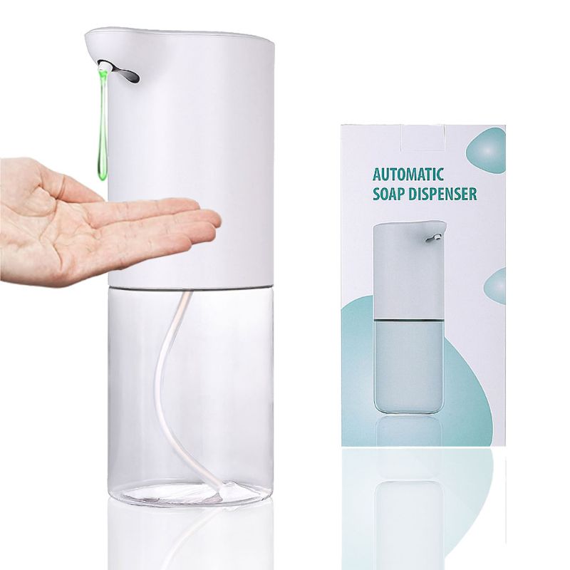 Automatic Soap Dispenser Touchless Hand Sanitizer Bathroom Dispenser Smart Sensor Foam Liquid Dispenser Battery Operated: Liquid Type