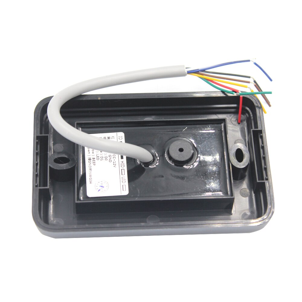 Access Control Card Reader IP68 Waterproof 125KHz+13.56MHz RFID Card Reader For The access control WG26/34 output