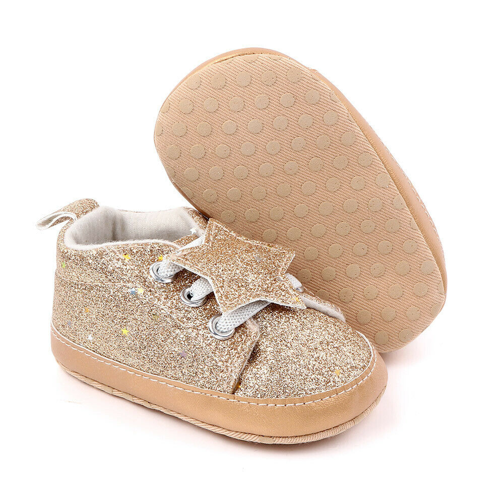Newborn Baby Girls Shoes Moccasins Solid Infant Toddler Soft Sole Crib Bebe Footwear First Walker Prewalker Ballet Dress Shoe: B / 0-6 Months