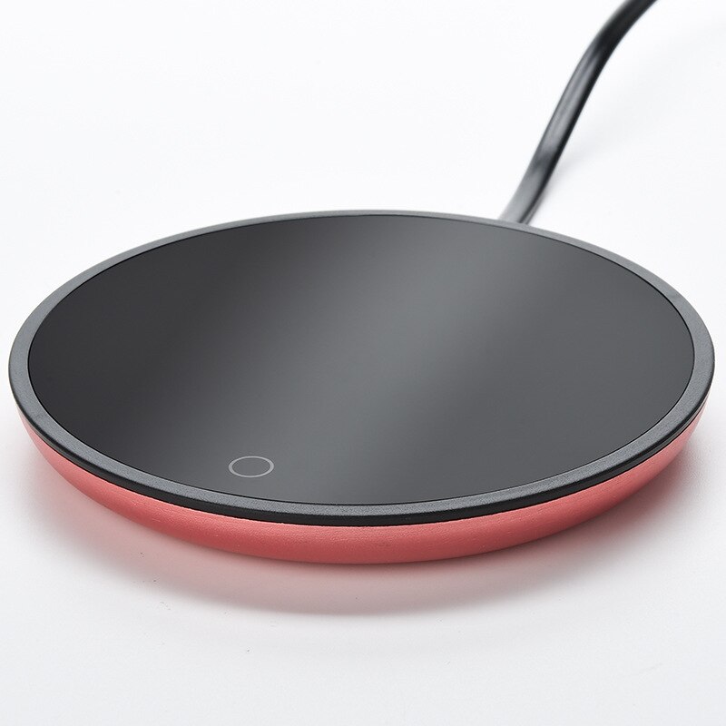 Smart temperatur elektrisk kaffevärmare för skrivbord hemmakontor mjölkte värmedyna sensing touch control kaffemuggsvärmare: T3 / Us plug