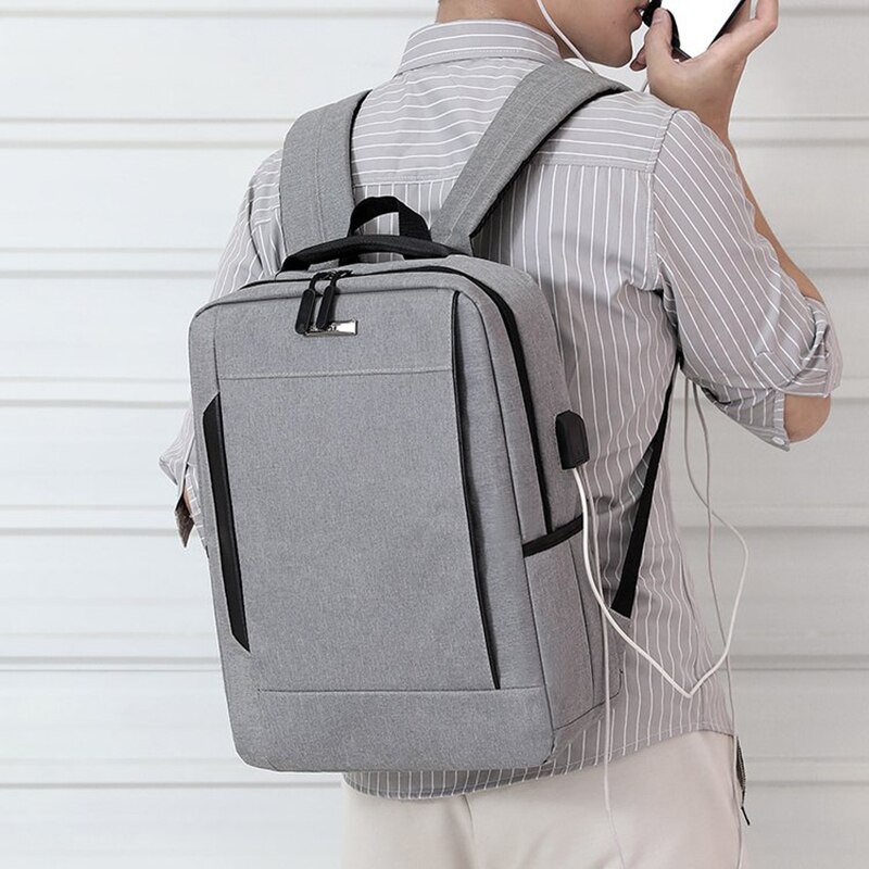 Skole rygsæk vandtæt bærbar computer mænd rygsæk skoletasker til teenage drenge skulder mochila ridsefast rygsæk